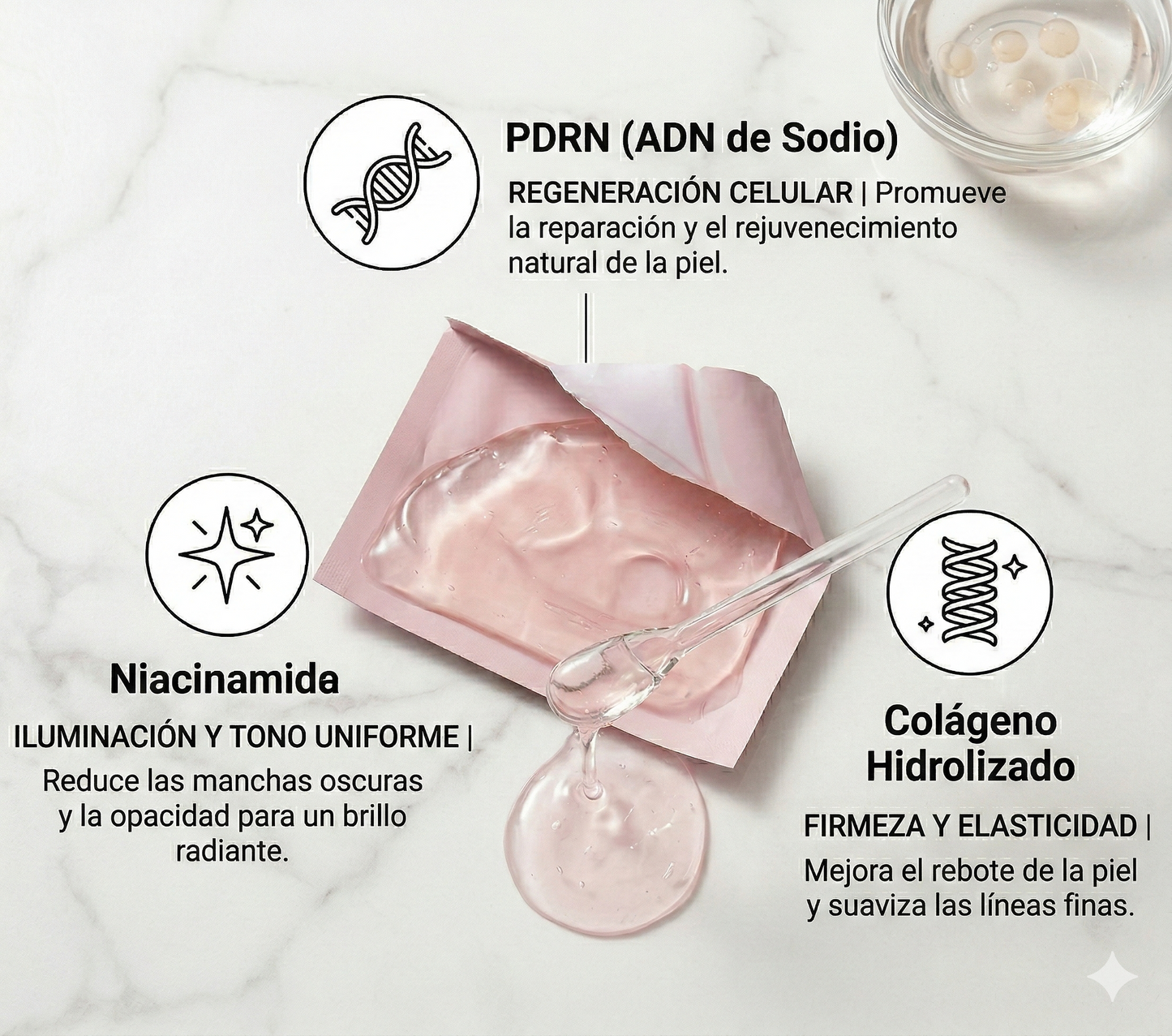 Mascarilla de Colágeno Nocturna con ADN de Salmón